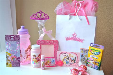 princess party gift bag ideas